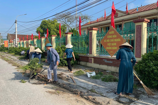 UBND XÃ BÌNH SƠN RA QUÂN CHUẨN BỊ MỌI ĐIỀU KIỆN CHÀO MỪNG ĐẠI HỘI ĐẢNG BỘ XÃ LẦN THỨ I, NHỆM KỲ 2025-2023