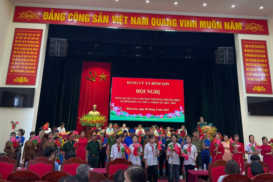 HỘI NGHỊ TỔNG DUYỆT CHƯƠNG TRÌNH ĐẠI HỘI ĐẠI BIỂU ĐẢNG BỘ XÃ BÌNH SƠN LẦN THỨ I, NHIỆM KỲ 2025-2030